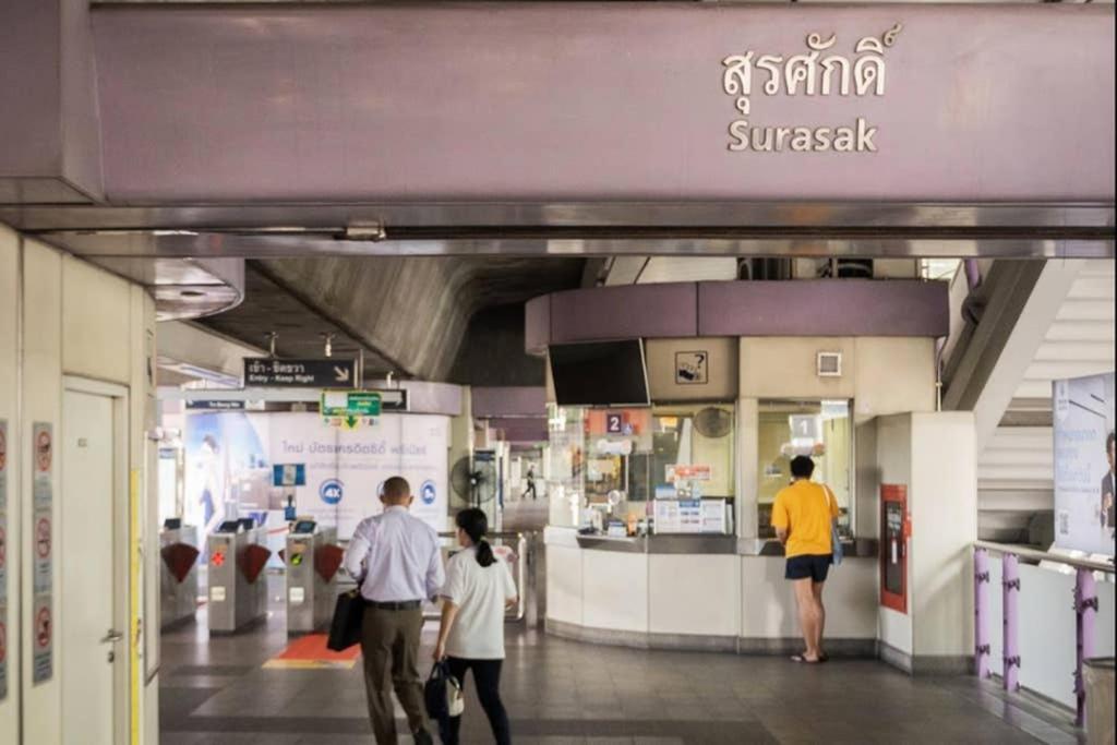 P1 Silom Pan Large Room Full Kitchen Wifi 4-6Pax Μπανγκόκ Εξωτερικό φωτογραφία