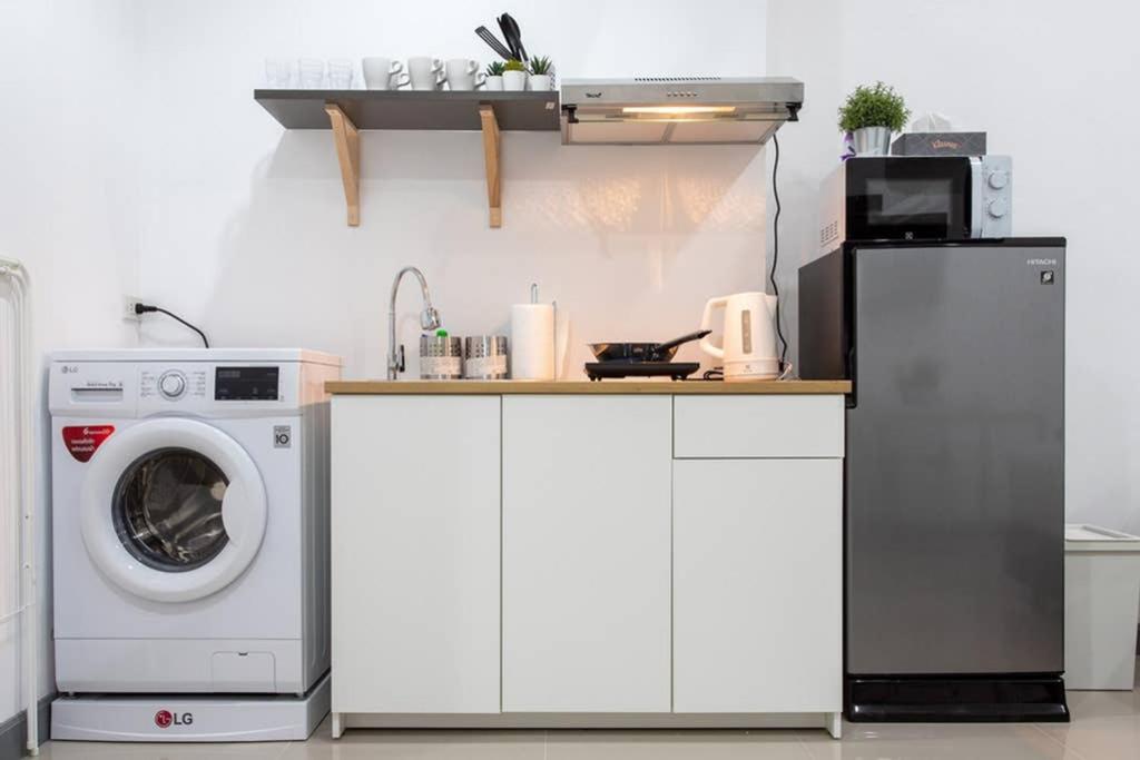 P1 Silom Pan Large Room Full Kitchen Wifi 4-6Pax Μπανγκόκ Εξωτερικό φωτογραφία