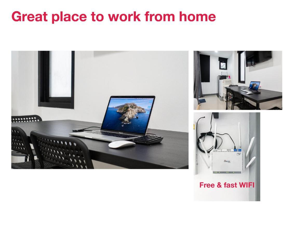 P1 Silom Pan Large Room Full Kitchen Wifi 4-6Pax Μπανγκόκ Εξωτερικό φωτογραφία